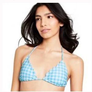 stoney clover lane x target - blue gingham top